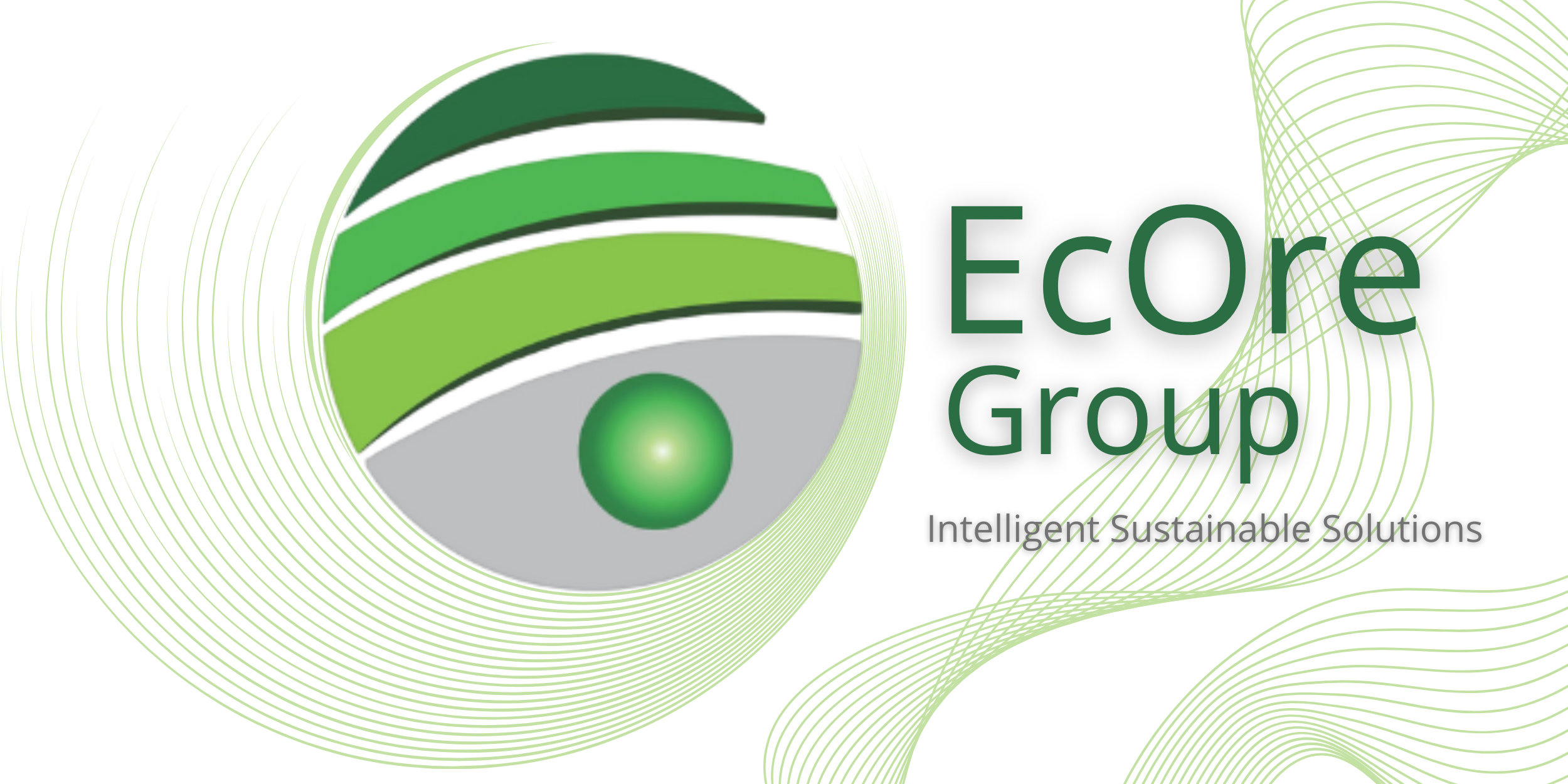 New Logo EcOre with lines - transparent